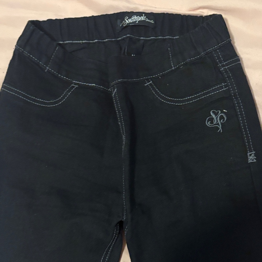 South Pole Women's Dark Jeans with Stitching